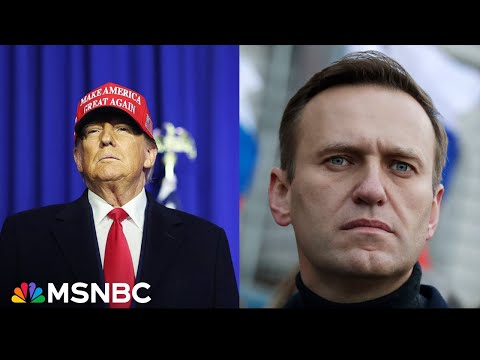 Trump compares Russian opposition leader Navalny&#039;s death to his own legal woes