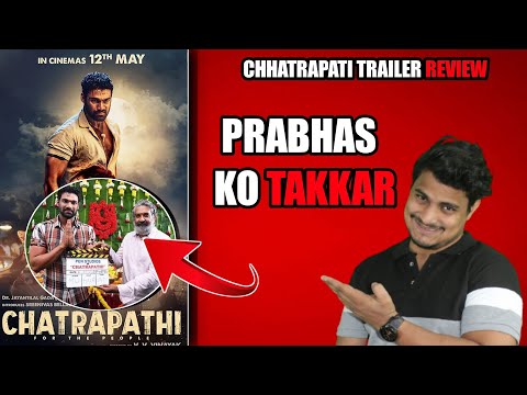 Chatrapathi Movie Trailer Review || Srinivas Bellamkonda Chatrapathi Trailer || Chatrapathi Remake