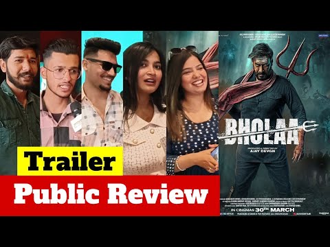 Bholaa Official Trailer | Bholaa Trailer Public Review | Bholaa Trailer Review | Bhola Review