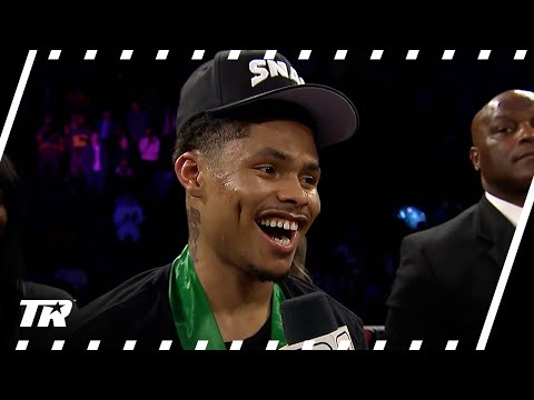 After KO Victory, Shakur Tells Devin Haney &quot;To Come On. I&#039;ve Been Waiting for a Long Time.&quot;