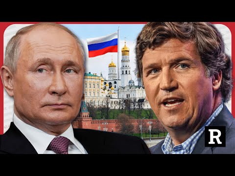 Tucker Carlson caught INVADING Russia to interview Putin! Neocons CRY! | Redacted w Clayton Morris