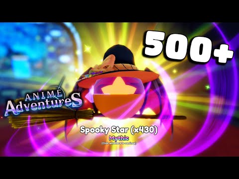 I Spent $10,000 Robux For 500+ Spooky Capsules In Anime Adventures Relaunch!
