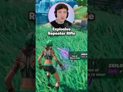 NEW Explosive Repeater Rifle in Fortnite!