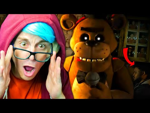 SCOTT got YOUTUBERS in FNAF MOVIE!? (Five Nights at Freddy&#039;s Movie FINAL Trailer REACTION)