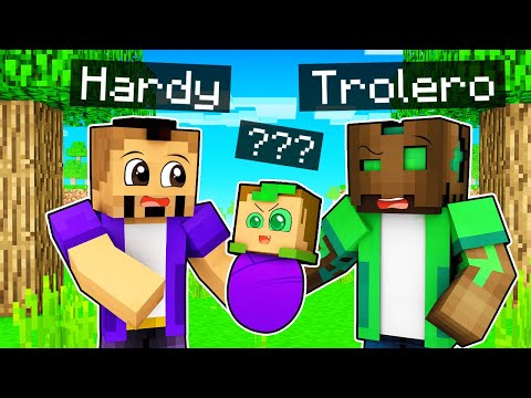 Trolero y Hardy Tienen un Hijo en Minecraft