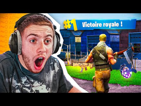 J&#039;AI RÉUSSI À FAIRE TOP 1 sur la MAP du CHAPITRE 1 de Fortnite ! 😍 (oh les émotions)