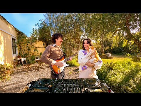 Cozy Jazz House Music Mix - Peaceful Garden Dinner | Chillout Raclette Evening Playlist