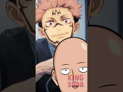 Saitama Goes to Sukuna&#039;s Barbershop #jujutsukaisen #onepunchman #anime