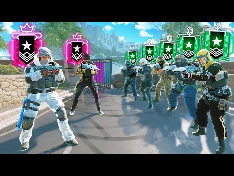 Can 2 Champions Beat 5 Emeralds In Rainbow Six Siege?