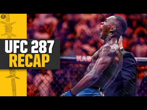 UFC 287 RECAP: Israel Adesanya DEFEATS Alex Pereira in 2nd Round TKO + Masvidal RETIRES | CBS Sports