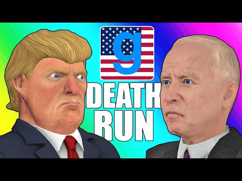 Gmod Death Run - Trump VS Biden With... Marge Simpson? (Garry&#039;s Mod Funny Moments)
