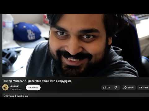 There is an AI of Me Saying Bad Stuff...