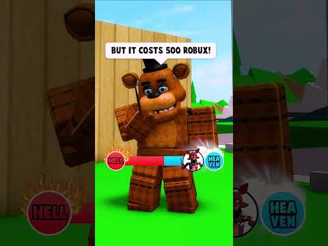 Should FOXY FNAF Go To HEAVEN or Go To HELL? #shorts
