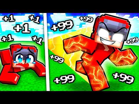Minecraft but 1 Second = +1 Speed