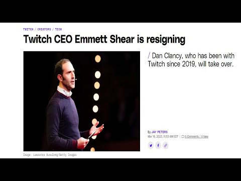 Twitch CEO Just Stepped Down
