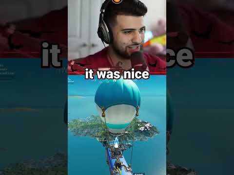I glitched on the Battle Bus and LEFT The Map!