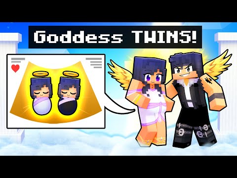 I&#039;m PREGNANT with GODDESS TWINS In Minecraft!