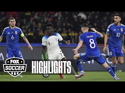 Italy vs. England Highlights | UEFA European Qualifiers