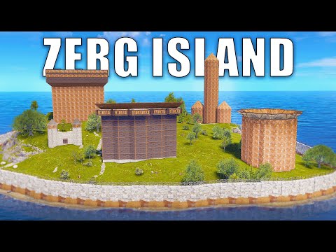 I raided a Zergs island...