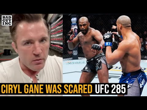 Ciryl Gane was scared of Jon Jones...