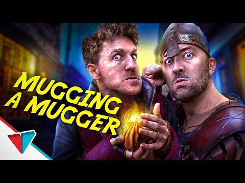 The muggers finally mug each other
