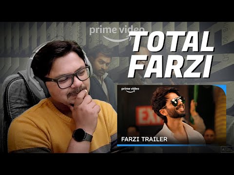 FARZI trailer Reaction | Yogi Bolta Hai
