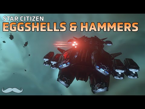 Vulnerability of Capital Ships | Eggshells with Hammers | Star Citizen 4K