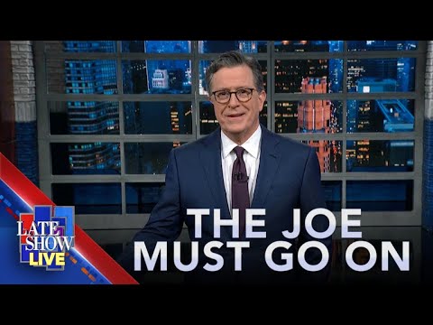 Biden Delivers A Feisty, Fiery, Heated State Of The Union Speech | Stephen Colbert’s LIVE Monolog…