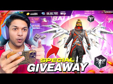 Free Fire New Evo Gun Skin Event Giveaway 50,000 Diamonds - Lokesh Gamer