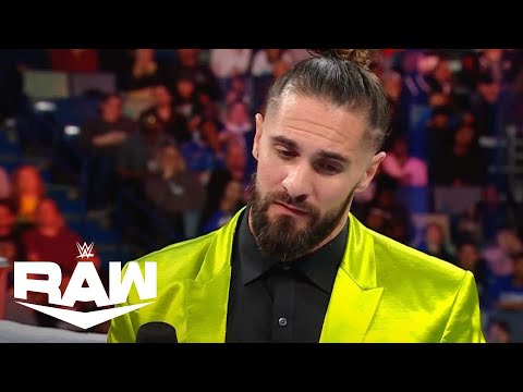 Seth Rollins Addresses His Future | WWE Raw Highlights 1/22/24 | WWE on USA