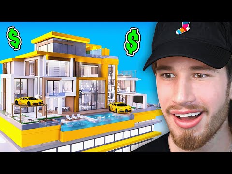 Building a $100,000,000 MEGA Penthouse In Roblox