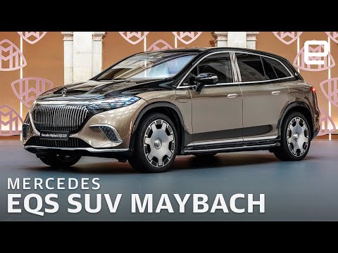 Mercedes EQS SUV Maybach adds Succession luxury to the EV world
