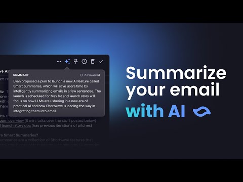 AI Email Summaries: Read emails in seconds