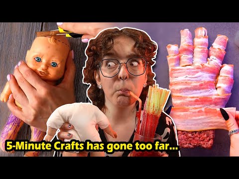 Trying HORRIBLE Halloween Hacks