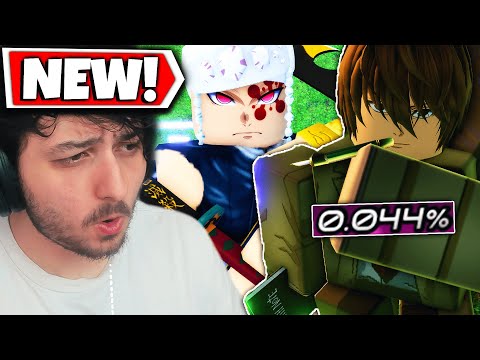 Getting The *NEW* Overpowered Units in this Roblox Anime Tower Defense...