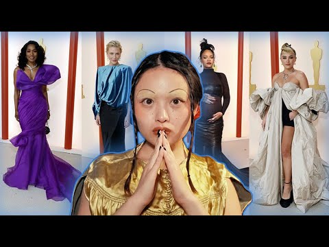 Reacting to the Oscars &quot;CHAMPAGNE&quot; 🤢 Carpet Looks