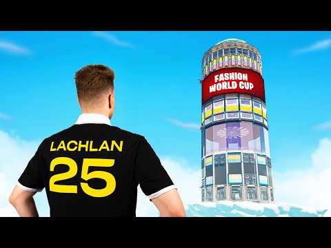 Lachlan Joins the Fortnite Fashion World Cup!