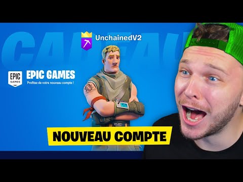 Mon Nouveau Compte Fortnite. (J&#039;ai tout Perdu)