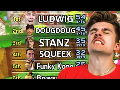 WINNERS POV MARIO KART TOURNAMENT AGAINST @DougDoug @stanz @Squeex