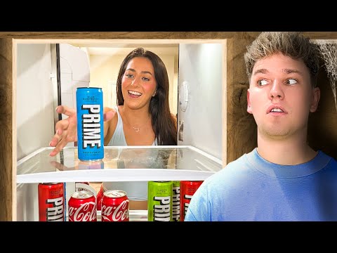 I Built a Secret Fridge to See Who Steals My Food!