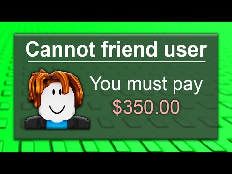 You Can&#039;t Friend this Roblox Player