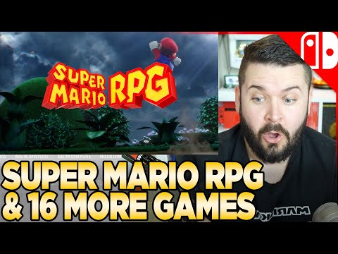 SUPER MARIO RPG REMAKE (and other great games too) at this Nintendo Direct Reaction