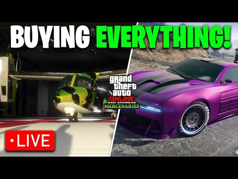 $30,000,000 GTA Online &quot;San Andreas Mercenaries&quot; Spending Spree!