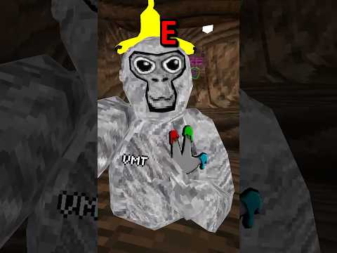 Gorilla Tag But I Can’t Say The Letter “E” #gorillatag #shorts