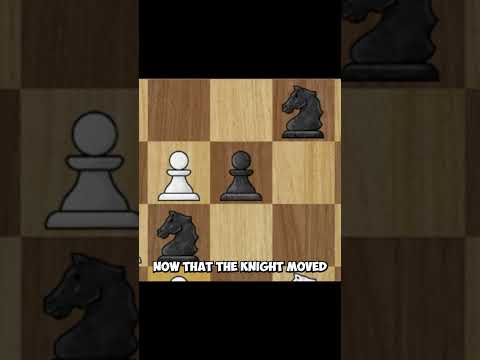 When The BISHOP PINS The QUEENS #shorts #chess