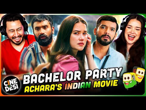 Achara&#039;s Indian Movie - BACHELOR PARTY Teaser &amp; Trailer Reaction! | Diganth, Yogi, Achyuth Kumar