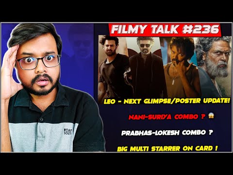 Leo Next Update 🔥| Prabhas-Lokesh Combo? | Jailer Hindi Trailer Reaction | Filmy Talk #236