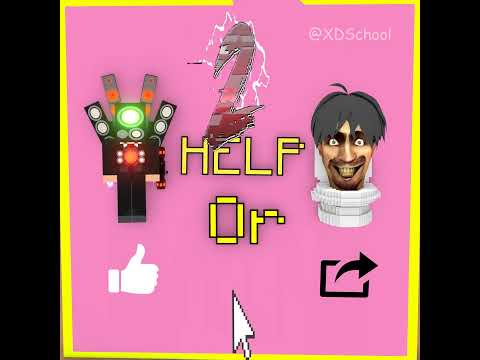 When Enderman, Speakerman and Skibidi Toilet plays Squid Game Red Light Green Light