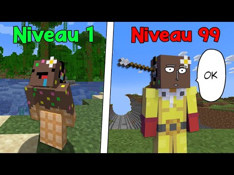 Je dois finir Minecraft en étant One Punch Man..