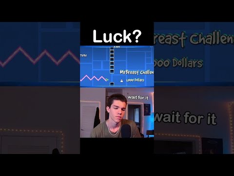 $1,000 MrBeast Challenge In Geometry Dash!